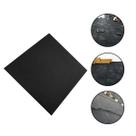 10 Placas Piso Moeda Preto Borracha Pastilhado Academia Antiderrapante 43,5cm X 43,5cm