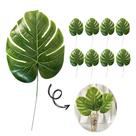 10 Planta Artificial Costela De Adão Folhas Decoração Jardim 10 Planta Artificial Costela De Adão Folhas Decoração Jardim