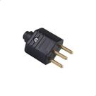 10 Plugue Macho 2PeT 10A 180 Pld13 Preto Margirius
