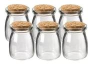 10 Pote de Vidro 100ml com Rolha Velas Temperos - Portal das Essências