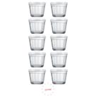 10 Potes Americano 350ml Vidro Potinhos P Tempero e Papinhas