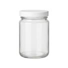10 Potes de Vidro Andino 360ml c/Tampa de Metal para Condimentos -