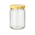 10 Potes de Vidro Andino 360ml c/Tampa de Metal para Condimentos -