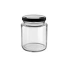 10 Potes de Vidro Belém 240ml c/Tampa de Metal para Condimentos -