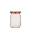 10 Potes de Vidro Geleia 200ml c/Tampa de Metal para Condimentos -