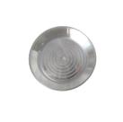 10 Pratos Acrílico rígido Refeição Resistente 18cm Cristal