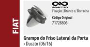 10 Presilha Grampo da Moldura e Friso Lateral - Fiat Ducato 06/16 - Equivalente 71728806 - P259