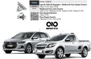 10 Presilha Grampo do Para-Choque - GM Chevrolet Montana Onix S10 Tracker - P394