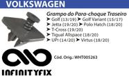 10 Presilha Grampo do Para-choque traseiro - Golf Jetta Up Virtus Polo Hatch - WHT005263 P525 10 Presilha Grampo do Para-choque traseiro - Golf Jetta Up Virtus Polo Hatch - WHT005263 P525