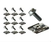 10 Presilha Parachoque Traseiro Fiat Palio Strada Doblo Mare
