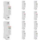 10 Protetor De Surto Com Cartucho 20Ka Steck 275V DPS20275C