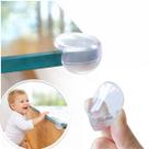 10 Protetor Quina Canto Cantoneira Silicone Segurança Bebê