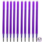 10 Refil Caneta Mágica Tecido Apagavel Calor Lilás Roxo