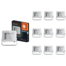 10 Refletor Led Compacto 50w 5000k Luz Fria Ledvance Bivolt