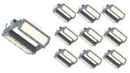 10 Refletor LED Osram Combate 200W 18000L 6500K Bivolt IP66