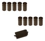 10 Rolete Tinta Para Etiquetadora Fixar Tinteiro Mx5500, 221