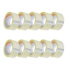 10 Rolos de Fita Adesiva Transparente (2 Torres) 48mm X 100m Koretech 10 Rolos de Fita Adesiva Transparente (2 Torres) 48mm X 100m Koretech