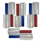 10 Rolos de Papel Filme Stretch para Proteção e Embalagem 10cm x 150 metros com cabo Manopla Giratoria