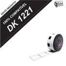 10 Rolos Dk 1221 - Etiqueta Compatível Dk 1221