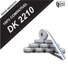 10 Rolos Dk 2210 - Etiqueta Compatível Dk 2210