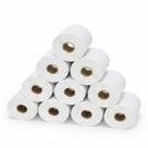 10 Rolos Etiqueta 10x5 100x50mm Couchê Branco
