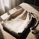 10 Saco Ecológicos 20x30 Ecobag 100% Algodão Cru Natura Lembrancinha Artesanato Saquinho Embalagem