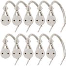 10 Soquete G13 Tomadinha com Encaixe para Eletrocalha Fio 125mm