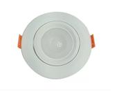 10 Spot de Led Branco Quente Bivolt 7watts