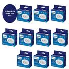 10 Spot Led Embutir 6,2w 6500k Philips Redondo 550L Luz Fria