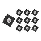 10 Spots de Embutir Plano Save Energy Mr11 Gu10 Bivolt Preto
