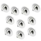 10 Spots GU10 Redondo Recuado Embutir AR111 Save Energy