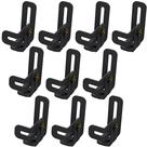 10 Suporte Ajustável Inclinável Caixa de Som Home Theater Preto 10 Suporte Ajustável Inclinável Caixa de Som Home Theater Preto