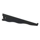 10 Suporte Para Trilho Simples 30cm Preto