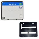 10 Suportes Para Placa De Moto - Retangular (mercosul