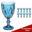 10 Taça Diamond Tendencia Drinks Água Suco Milkshake Sorvete