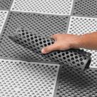 10 Tapete Piso Antiderrapante Estrado Pvc Banheiro Box Canil