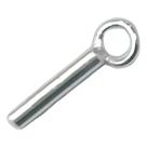 10 Terminal Corrente Pulseira Nylon Prensa Montagem Prata925