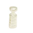 10 Terminal Ponteira Pulseira Berloqueira 1.9 Montagem Prata 10 Terminal Ponteira Pulseira Berloqueira 1.9 Montagem Prata