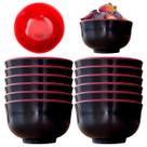 10 Tigelas Bowl Melamina Oriental Restaurante Japones 300ml