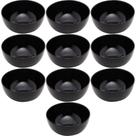 10 Tigelas Vidro Opalino 300ml Diwali Black 12x5cm Cumbuca Shimeji Saladas 10 Tigelas Vidro Opalino 300ml Diwali Black 12x5cm Cumbuca Shimeji Saladas