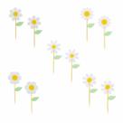 10 Toppers para Doces Cupcakes Margaridas Tem Festejo - Inspire sua Festa Loja 10 Toppers para Doces Cupcakes Margaridas Tem Festejo - Inspire sua Festa Loja