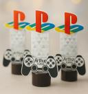 10 Tubete Personalizado Video Game Tubetes Playstation Tubete Video Game Festa Playstation Festa Video Game