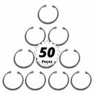 10 Un Anel Elástico De Retenção Para Furo Interno Aço 58mm 10 Un Anel Elástico De Retenção Para Furo Interno Aço 58mm