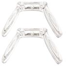 10 Un Ponte Plaqueta Nariz Anatômica Silicone Mola Md 210 Óculos reposição peça conserto oculos parafuso ótica armação grau metal atacado acessório