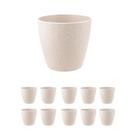 10 un Vaso plantas colmeia decorativo flor G BEGE 10 un Vaso plantas colmeia decorativo flor G BEGE
