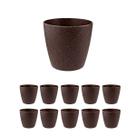 10 un Vaso plantas colmeia decorativo flor G MARROM ESCURO 10 un Vaso plantas colmeia decorativo flor G MARROM ESCURO