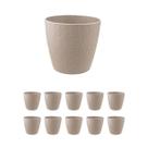 10 un Vaso plantas colmeia decorativo flores G CINZA 10 un Vaso plantas colmeia decorativo flores G CINZA