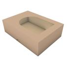 10 Unidades Caixa Brownie Kraft 14cmX10cmX4cm
