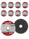 10 Unidades de Disco de Corte 115 mm x 1,0 mm x 22,23 mm, DCN 954 Grão G46 NOVE54 by Vonder
