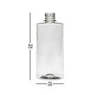 10 Unidades de Frasco Pet Cilíndrico 500ml Sem Tampa
